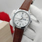 Carrera Calibre 5 - Luxury Swiss Watch With Leather Strap Mens Watch Wrist Watch | Best Quality Men Watch | Best Quality Analog Watch For Men - Without Box - Black