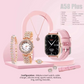 A58 Plus 6 in 1 - Smartwatch For Women | Best Quality Smart Watch For Girls | Perfect For Gift - random color