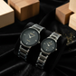 POSITIF Couple Watch – Elegant Matching His & Her Timepieces | Stylish Pair Gift For Lovers, Anniversary & Special Occasions (Without Box random colour)