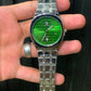 Men's Stainless Steel Quartz Wrist Watch - Blue
