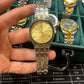 Men's Stainless Steel Quartz Wrist Watch - Blue