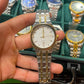 Men's Stainless Steel Quartz Wrist Watch - Blue