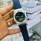 Luxury Automatic Mechanical Watch With Skeleton Dial - Black Strap
