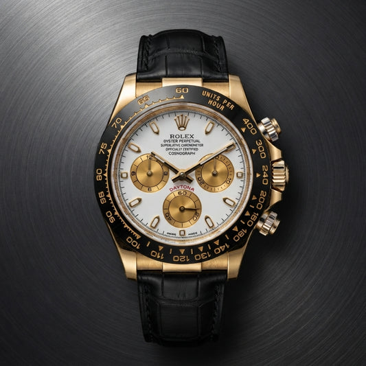 Premium Daytona Chronograph Watch - Timepiece Designed For Wristwear And Daily Timekeeping Routine