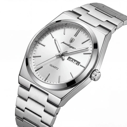 Premium Stainless Steel Quartz Watch PRX Style Elegant Durable Timepiece With Stainless Steel Strap And Precise Quartz Mechanism