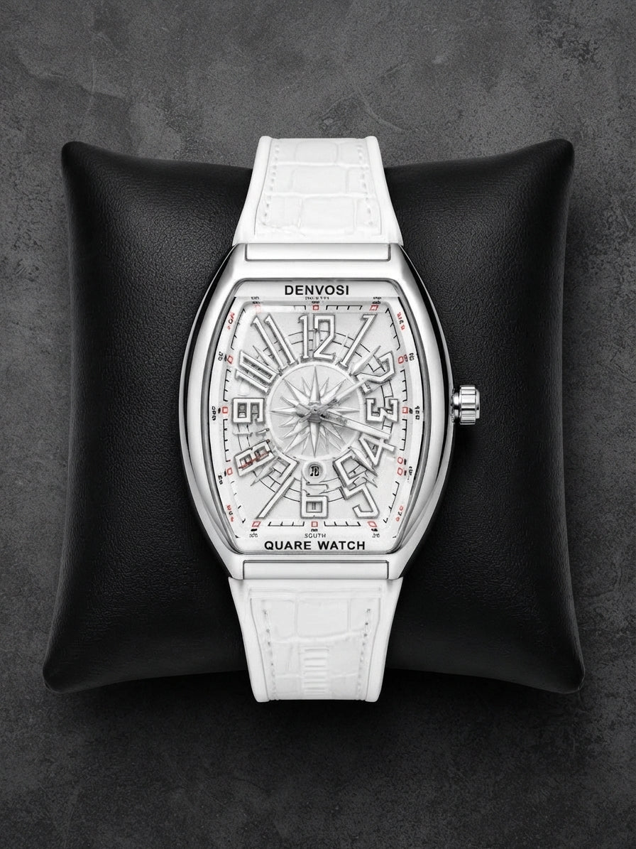Denvosi Quartz Watch Model 6177 - Wristwatch Accessory Designed For Time Tracking And Daily Styling Routine - green