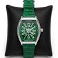 Denvosi Quartz Watch Model 6177 - Wristwatch Accessory Designed For Time Tracking And Daily Styling Routine - green
